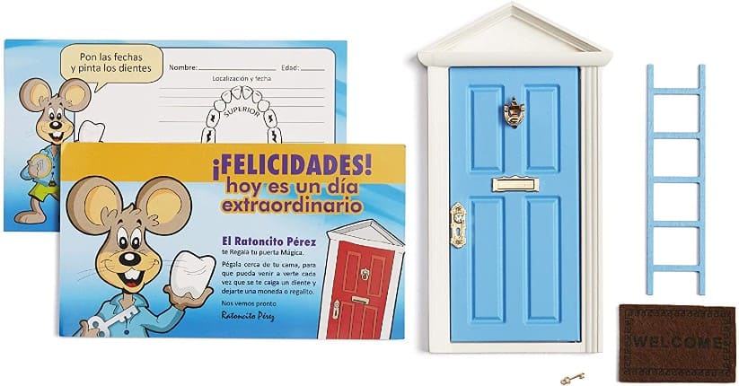 Kit del Ratoncito Pérez, incluye Puerta Mágica