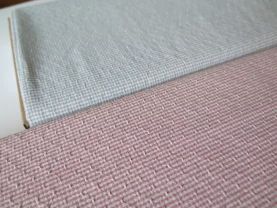 tela algodón textura rosa