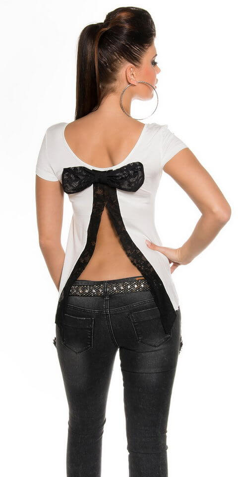 camisas con lazo