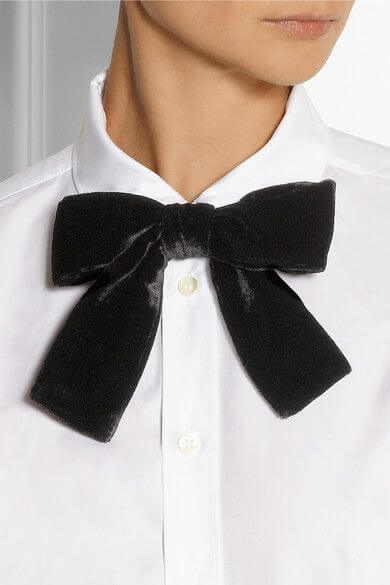 camisas con lazo