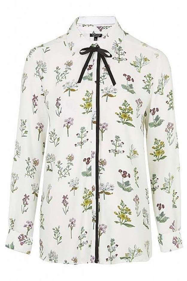 camisas con lazo