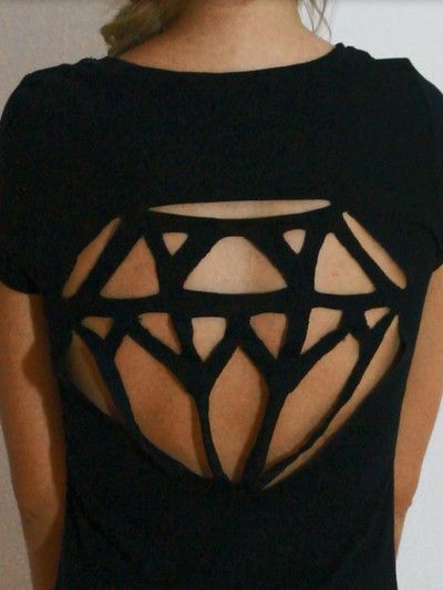 camisetas con cortes originales