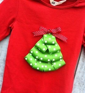 telas divinas-camisetas infantiles con adornos navideños-2