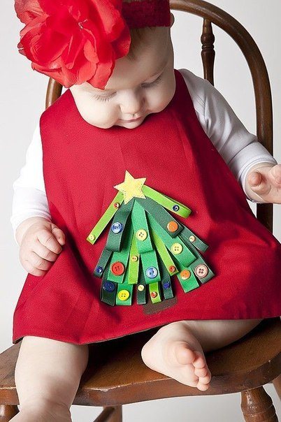 telas divinas-camisetas infantiles con adornos navideños-6