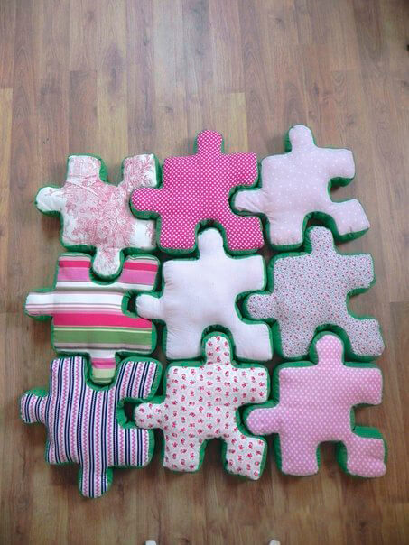 cojines puzzle