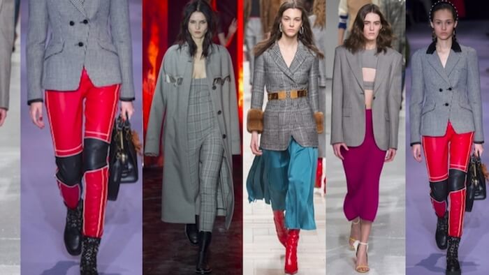 colores de moda otoño invierno 2017 2018