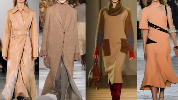 colores de moda otoño invierno 2017 2018