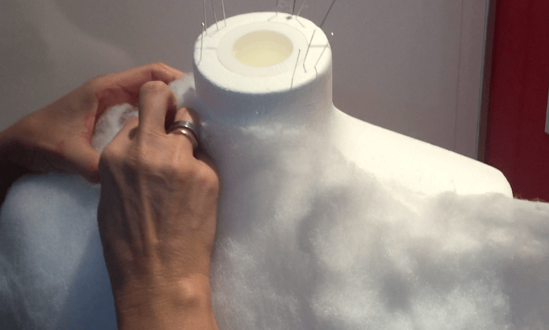 cómo adaptar un maniquí a tus medidas