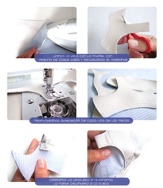 tutorial para hacer sandalias de bebe