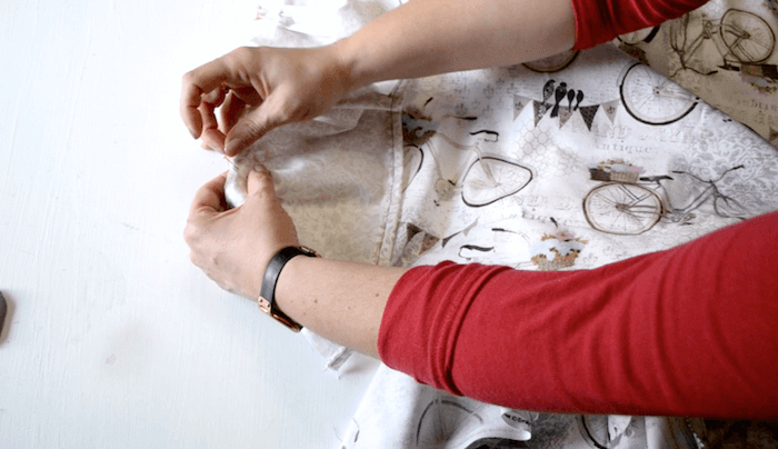 cómo hacer una blusa con volante en la manga