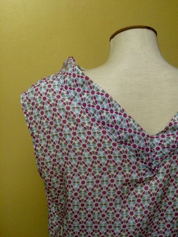 tutorial camisa sin mangas