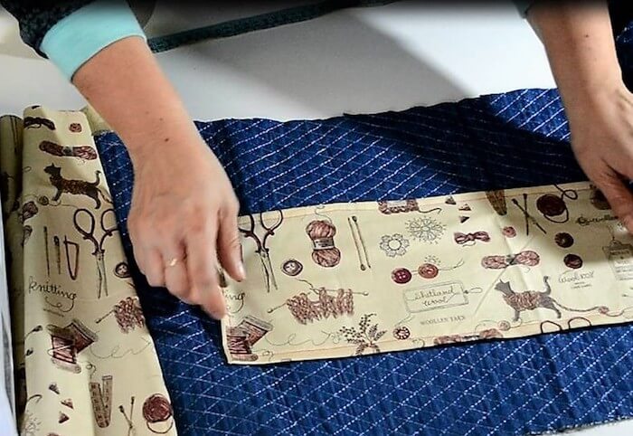 cómo hacer una bolsa de labores