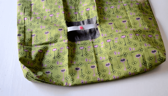 cómo hacer una bolsa plegable