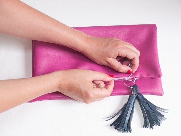 como hacer una cartera de mano