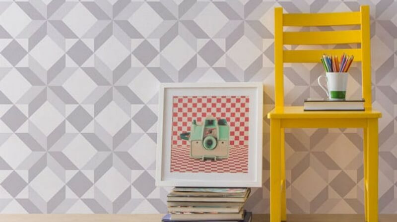 decorar con motivos geométricos