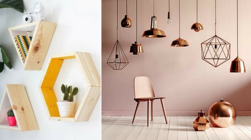 decorar con motivos geométricos