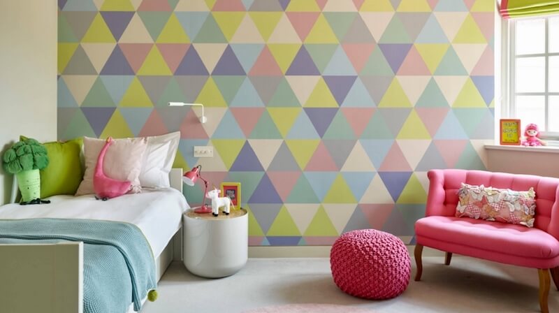 decorar con motivos geométricos