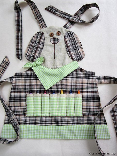 delantales para niños