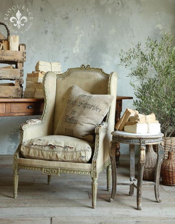 estilo shabby chic en decoracion
