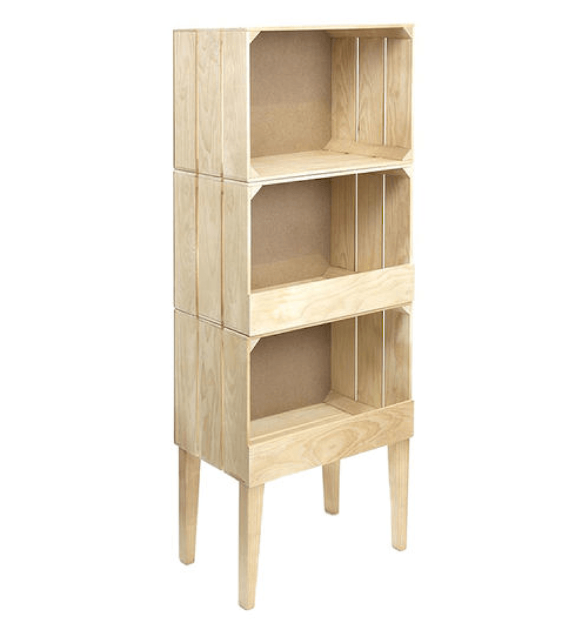 decorar con cajas de madera