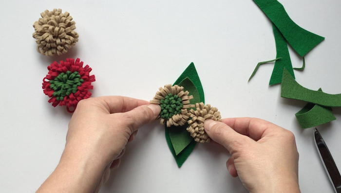 hacer flores de tela