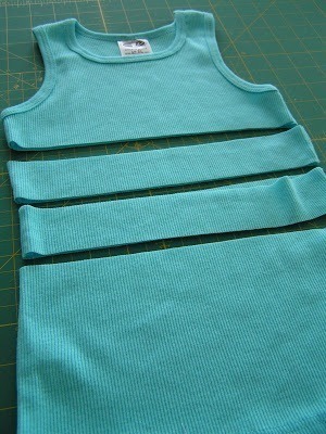 hacer un vestido con una camiseta