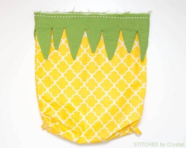 hacer una mochila de piña
