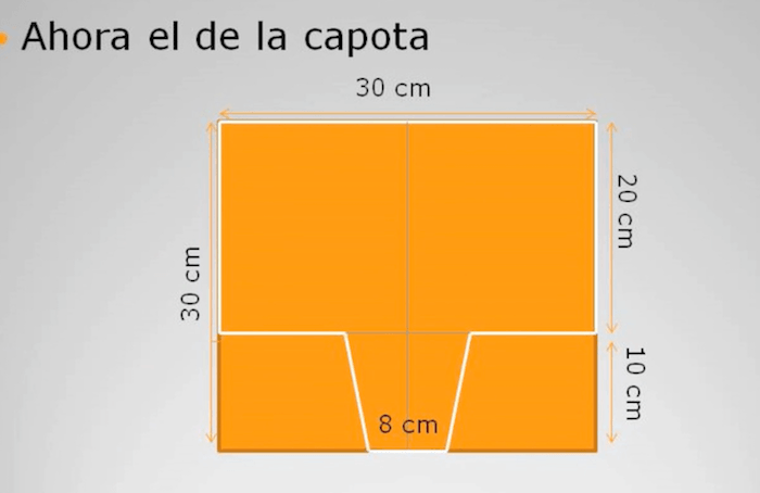 hacer una ranita de bebe con capota