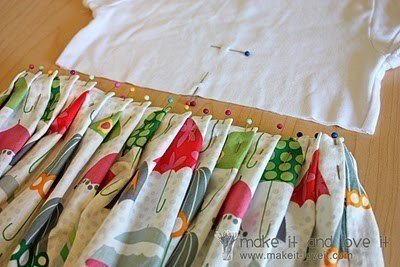 hacer un vestido reciclando una camiseta
