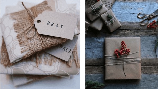 envolver regalos navideños