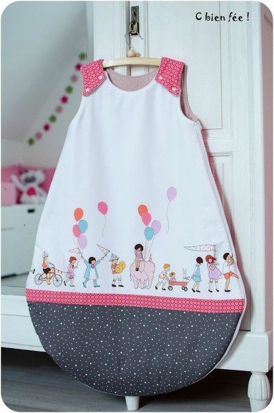 ideas para hacer sacos de bebés