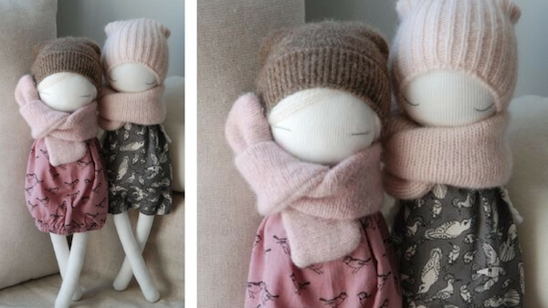 muñecos de tela