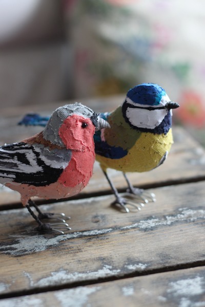 pajaritos de tela