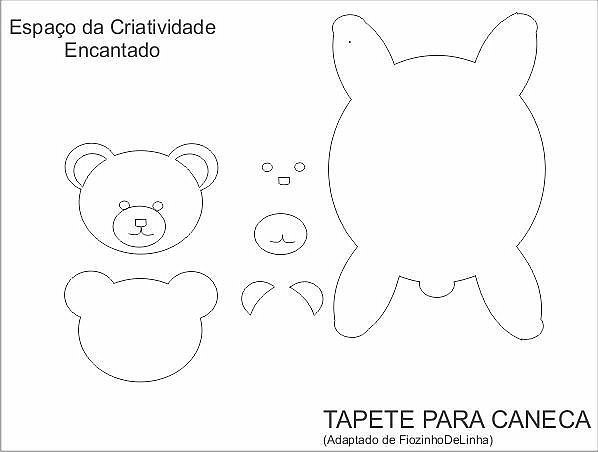 posavasos de fieltro con forma de animales