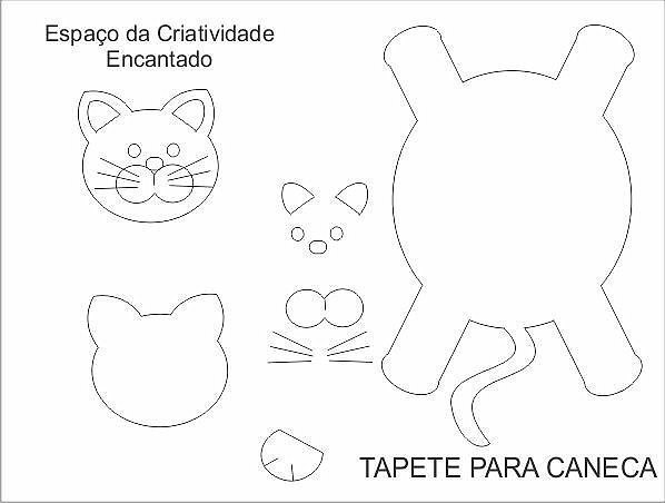 posavasos de fieltro con forma de animales