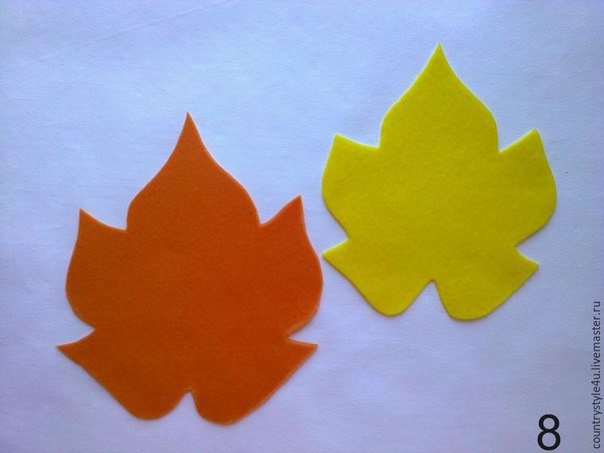 telas divinas-posavasos hojas de fieltro