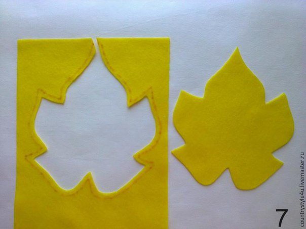 telas divinas-posavasos hojas de fieltro