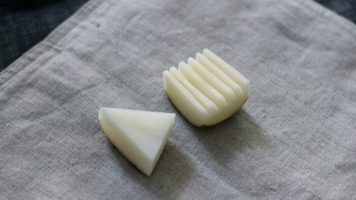 sellos de patata para estampar telas