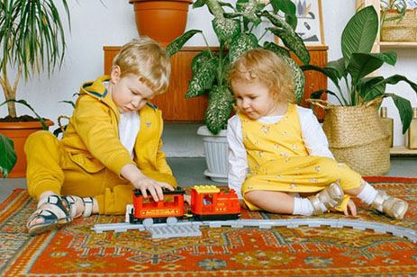 ropa infantil de algodón