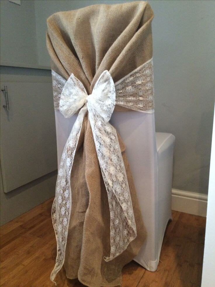 tejido de saco para decorar