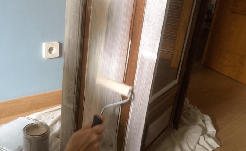 tela estampada para restaurar viejo mueble