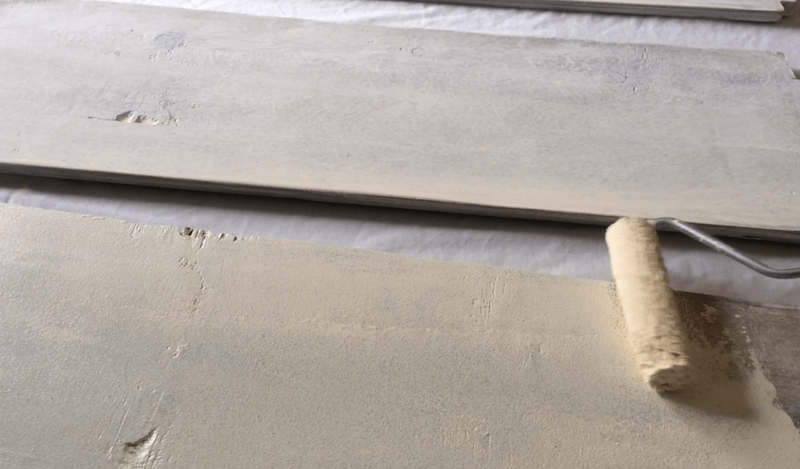 tela estampada para restaurar viejo mueble