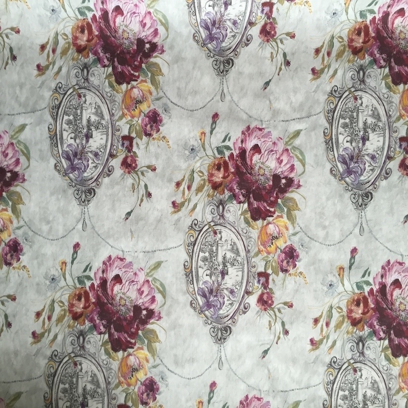 telas estampadas vintage flores