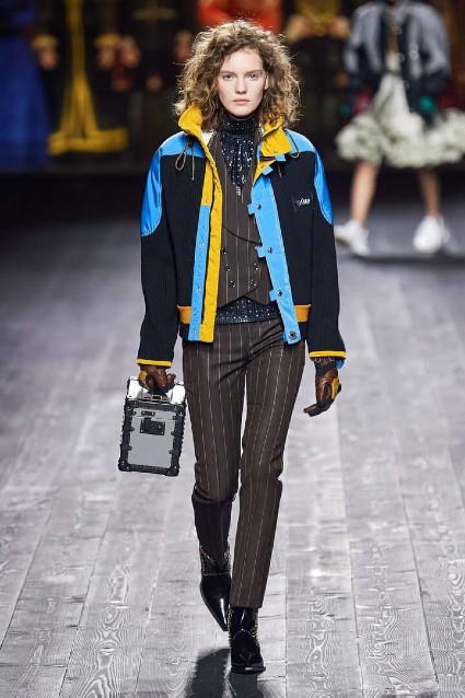 conjunto estampado de rayas louis vuitton