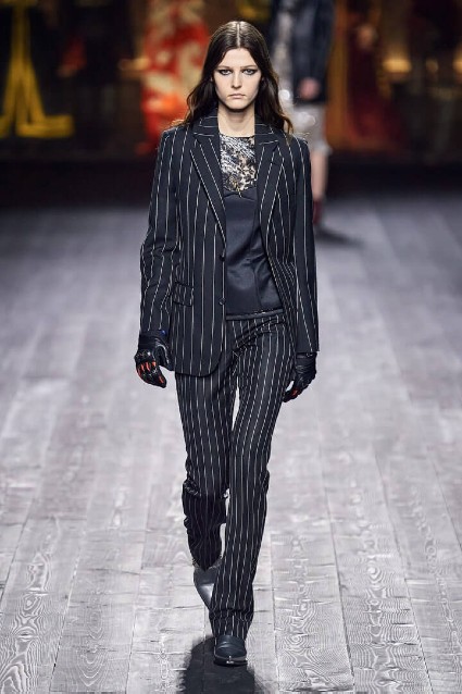 conjunto estampado de rayas louis vuitton