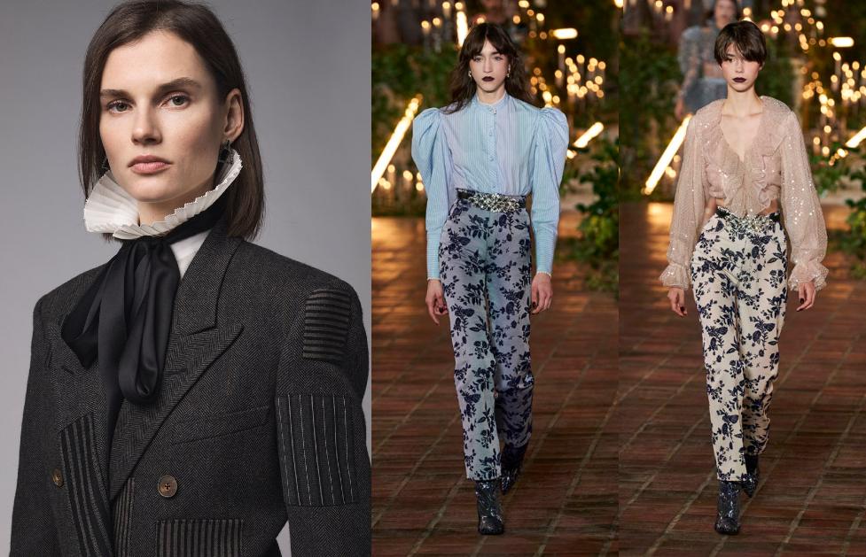 Blusas románticas y victorianas