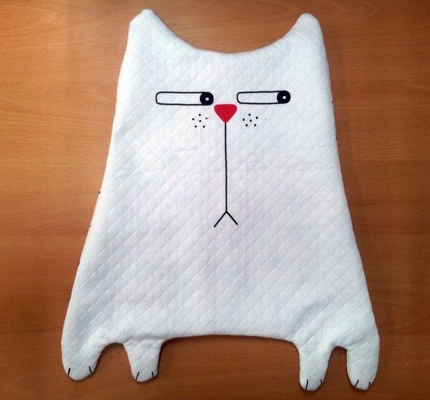 telas divinas-tutorial gato tela-hacer gato de tela-telas online