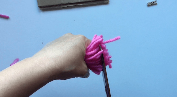 hacer una borla