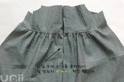 vestido de tela vaquera para niña
