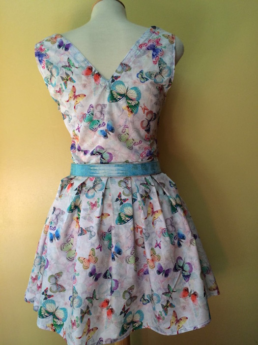 vestido de vuelo